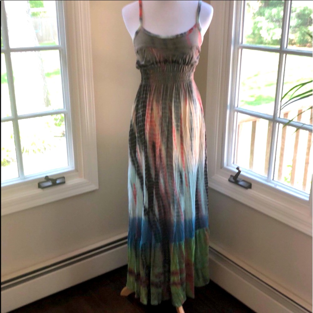 NWT Letarte Boho Maxi Dress w/ Pockets XS